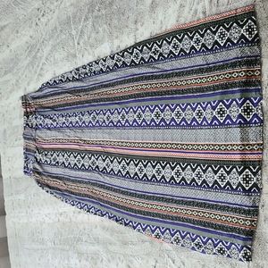 Sequin Hearts Maxi Skirt
